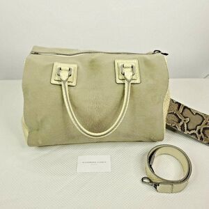Alexandra Clancy Leather Handbag Tote Bag Purse